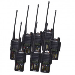 Σετ 8 ασυρμάτων Baofeng UV-9R Αδιάβροχα και ανθεκτικά στην υγρασία