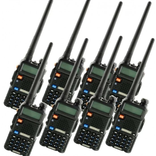 Σετ 8 ραδιοσταθμών UV-5R 5W