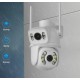 2 τεμάχια Διπλή αδιάβροχη κάμερα IP68 3x3 Wi-Fi ICSEE