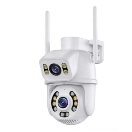 2 τεμάχια Διπλή αδιάβροχη κάμερα IP68 3x3 Wi-Fi ICSEE