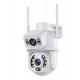 2 τεμάχια Διπλή αδιάβροχη κάμερα IP68 3x3 Wi-Fi ICSEE