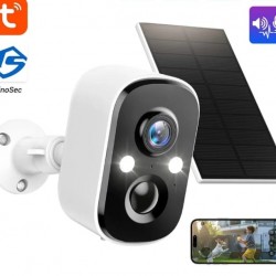 ICSEE Ασύρματη ηλιακή κάμερα 8MP WIFI FULL HD IP65