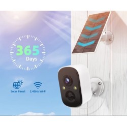  Ασύρματη ηλιακή κάμερα 5MP  WIFI FULL HD IP65 