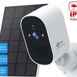 ICSEE Ασύρματη ηλιακή κάμερα 8MP WIFI FULL HD IP65