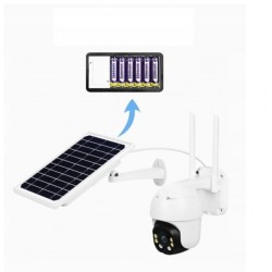 Κάμερα ICsee Solar 8 MP με Wi-Fi 