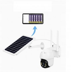Κάμερα ICsee Solar 8 MP με Wi-Fi 