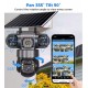 Τετραπλή κάμερα 4G με 4 φακούς 12MP+12MP+12MP+12MP, πλήρως αυτόνομη, 4K