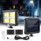 3 ηλιακές λάμπες με πάνελ 2400 W, αισθητήρα και βάσεις