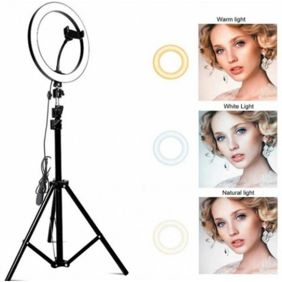 LED δακτυλιοειδής λάμπα για selfie 18 ιντσών (46 εκ.) για φωτογραφίες και βίντεο στο TikTok
