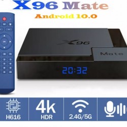 TV BOX X96 Mate - 6 GB RAM/128 GB ROM με Android 10, Bluetooth