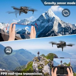 Διπλό πτυσσόμενο drone A88 PRO με διπλή κάμερα 1080P
