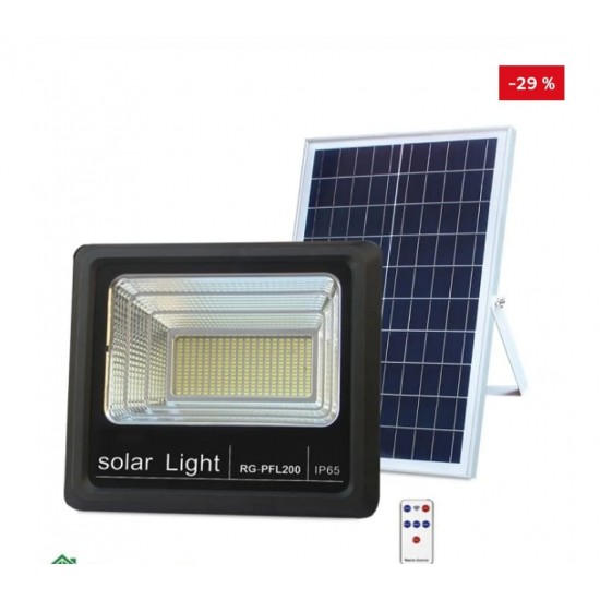 Ηλιακός λαμπτήρας με πάνελ 200 W