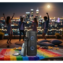 PARTY Καραόκε Ηχείο Bluetooth KTS-22 με ασύρματο μικρόφωνο