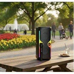 Ηχείο Bluetooth KTS με φωτισμό RGB LED και μικρόφωνο