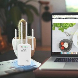 Ενισχυτής σήματος Wi-Fi με 4 κεραίες, Range Extender 300Mbps