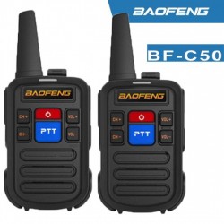 2 τεμάχια μίνι ασύρματο UHF BAOFENG BF-C50