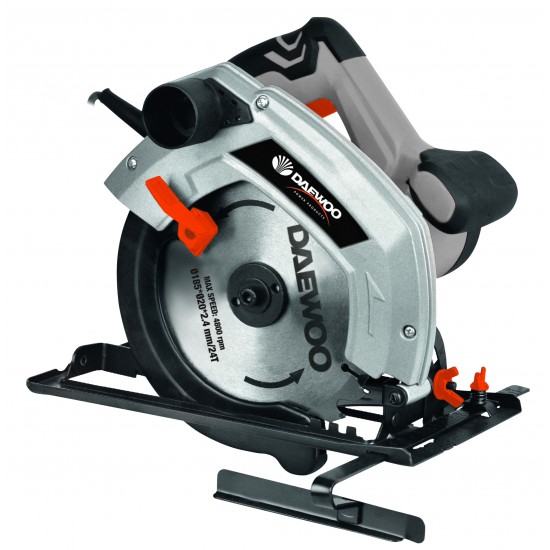 DAEWOO Χειροκίνητο κυκλικό πριόνι 185 mm, 1400 W DACS1400