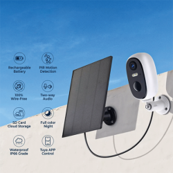 EL-Q047 TUYA Έξυπνη Ηλιακή Κάμερα 1080P IP66