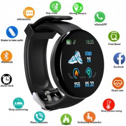 Έξυπνο ρολόι d18, Android, Bluetooth, αδιάβροχο