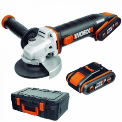 Ακουμπατέρ γωνιακό τροχό Worx WX800 2 x Li-ion 20V 2Ah