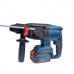 Ασύρματο κρουστικό τρυπάνι 36V 6Ah SDS-Plus με 2 μπαταρίες