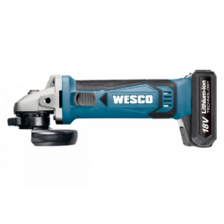 Γωνιακός τροχός Wesco WS2941 18V 2Ah