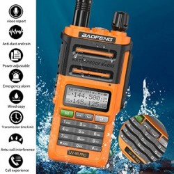 Επαγγελματικός αδιάβροχος ασύρματος Baofeng UV-9R Pro