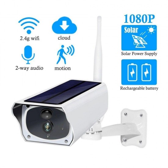 ΗΛΙΑΚΗ ΑΔΙΑΒΡΟΧΗ ΚΑΜΕΡΑ WIFI FULL HD ΑΣΥΡΜΑΤΗ, ΧΩΡΙΣ ΚΑΛΩΔΙΑ, ΕΞΩΤΕΡΙΚΗ ΕΓΚΑΤΑΣΤΑΣΗ