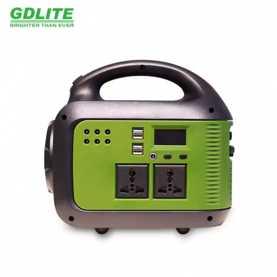 Ηλιακό σύστημα μετατροπέα GD-9001, 12V-220V, 3 λαμπτήρες, φακός