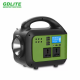 Ηλιακό σύστημα μετατροπέα GD-9001, 12V-220V, 3 λαμπτήρες, φακός