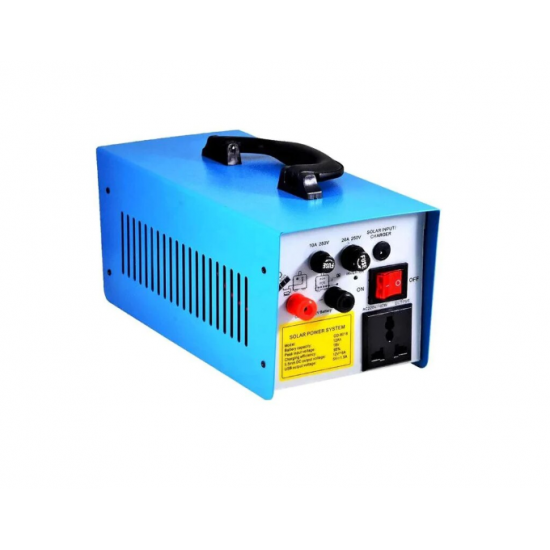 Ηλιακό σύστημα μετατροπέα GD8018, 12V-220V, 3 λαμπτήρες