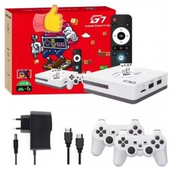 Κονσόλα παιχνιδιών G7 Android 13 Plus Gaming TV Box 30.000+ παιχνίδια, Wi-Fi, 2 χειριστήρια