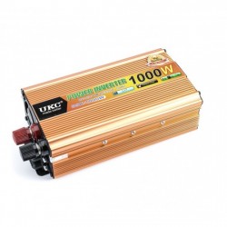 Μετατροπέας UKC, 12 V–24 V σε 220 V, 1000 W