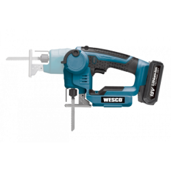 Συνδυαστικό πριόνι με τρύπες Wesco WS2979 18V