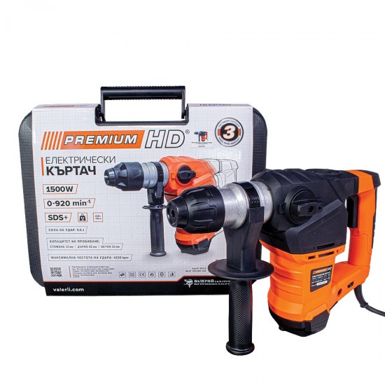 ΤΡΥΠΑΝΙ 1500W 5,5J SDS-PLUS PRMIUM HD