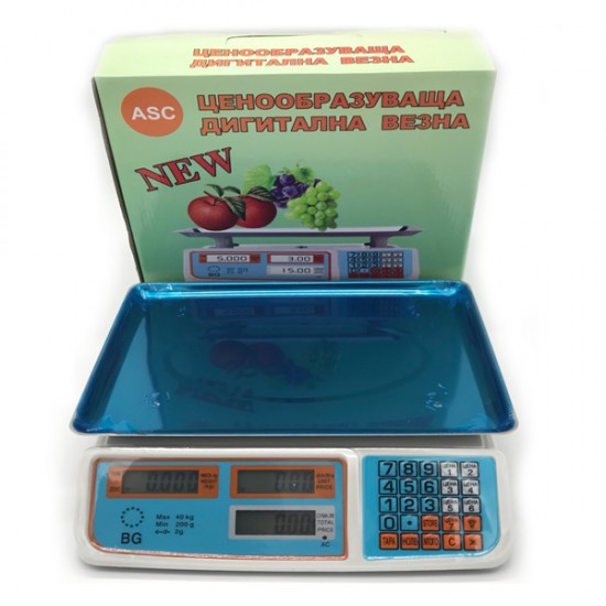 Ψηφιακή ζυγαριά ακριβείας έως 40 κιλά