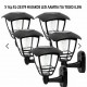 5 τεμάχια EL-23379 ΗΛΙΑΚΗ ΛΑΜΠΑ LED ΤΟΙΧΟΥ 0,3W IP44
