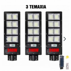 3 τεμάχια ηλιακός φωτισμός δρόμου 240W