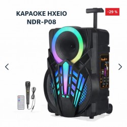 ΚΑΡΑΟΚΕ ΗΧΟΣΥΣΤΗΜΑ NDR-P08