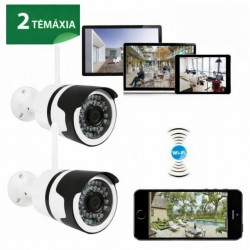 2 ασύρματες κάμερες IP Wi-Fi για βιντεοεπιτήρηση