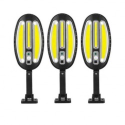 3 ηλιακές λάμπες LED 1200 W, IP67 + βάσεις
