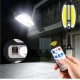 3 ηλιακές λάμπες LED 1200 W, IP67 + βάσεις