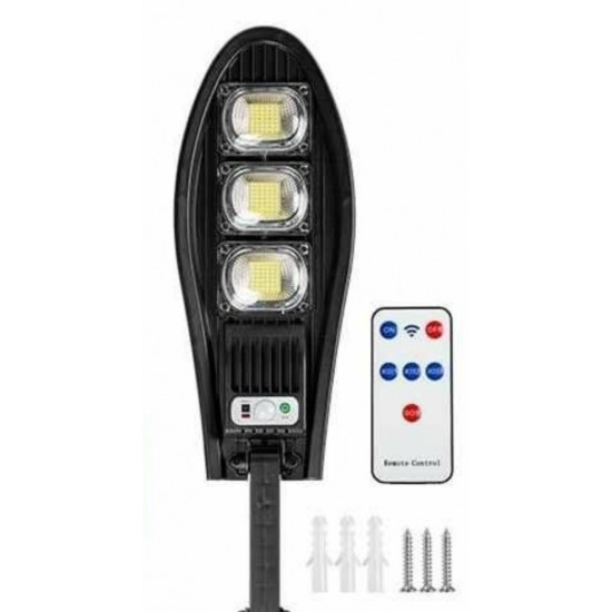 3 τεμάχια  Ηλιακές λάμπες LED 1200W IP67 + βάσεις