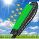 3 τεμάχια ηλιακές λάμπες LED 2400W IP65 + βάσεις