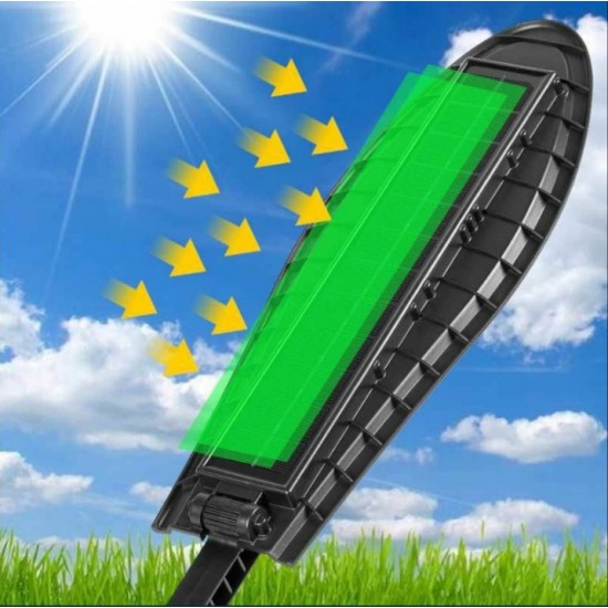 Ηλιακή λάμπα LED 120W IP67 + βάση στήριξης