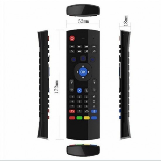Air Mouse 3 σε 1: τηλεχειριστήριο, ποντίκι και πληκτρολόγιο για τηλεόραση