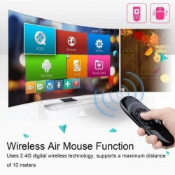 FLY AIR MOUSE Τηλεχειριστήριο με αεροποντικό ποντίκι και πληκτρολόγιο, air mouse