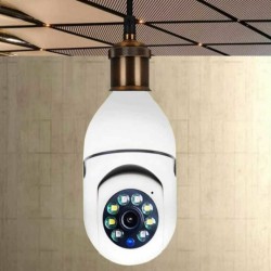 IP κάμερα με περιστροφή 360° Full HD 1 MP  κατασκοπευτική λάμπα 