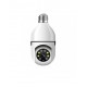IP κάμερα με περιστροφή 360°, Full HD 2 MP, κρυφή κάμερα σε μορφή λαμπτήρα