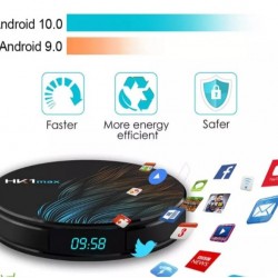 Smart TV Box HK1 MAX – 2 GB RAM/16 GB ROM, Android Ultra 8K, Wi-Fi